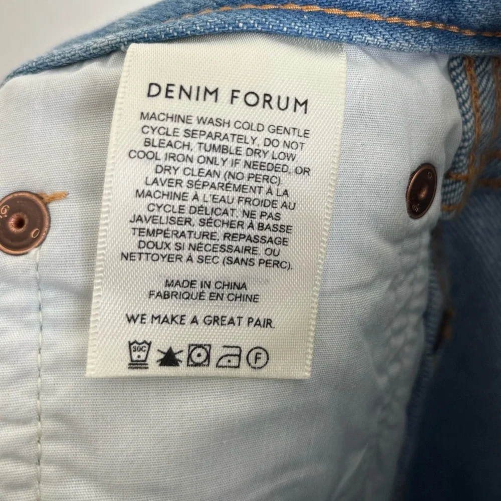 Aritzia Denim Forum The ’90s Pencil Maxi Denim Skirt 7 Yrs Bleu Taboo Size 25